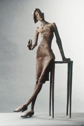 Freie Bronzearbeit Nr. 3 Karin Bohrmann-Roth