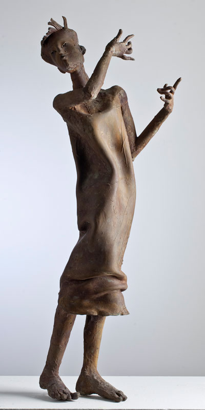 Bewegte Figur mit Kleid Bewegte Figur mit Kleid